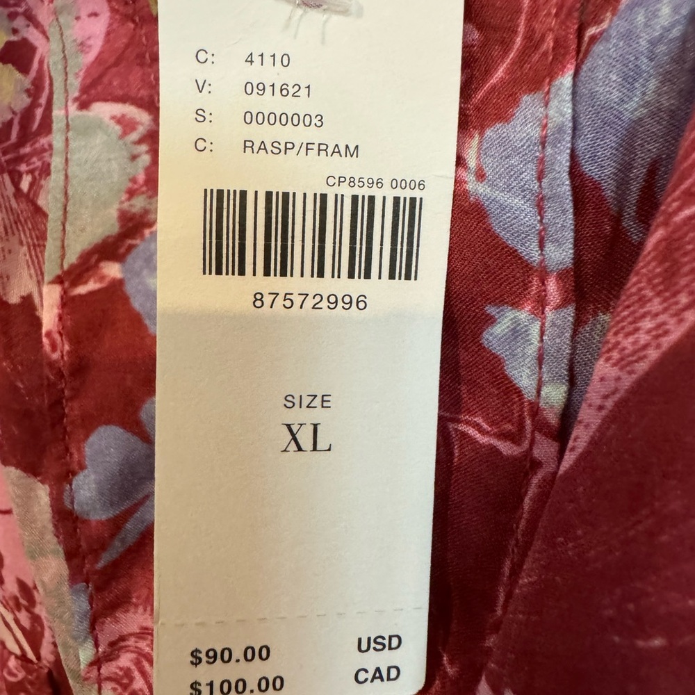 Anthropologie The Romy Relaxed Fit Button Down Shirt by Pilcro. - Picture 3 of 11